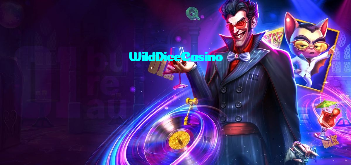 WildDiceCasino casino presented on mobile device in Pakistan with slots and live games